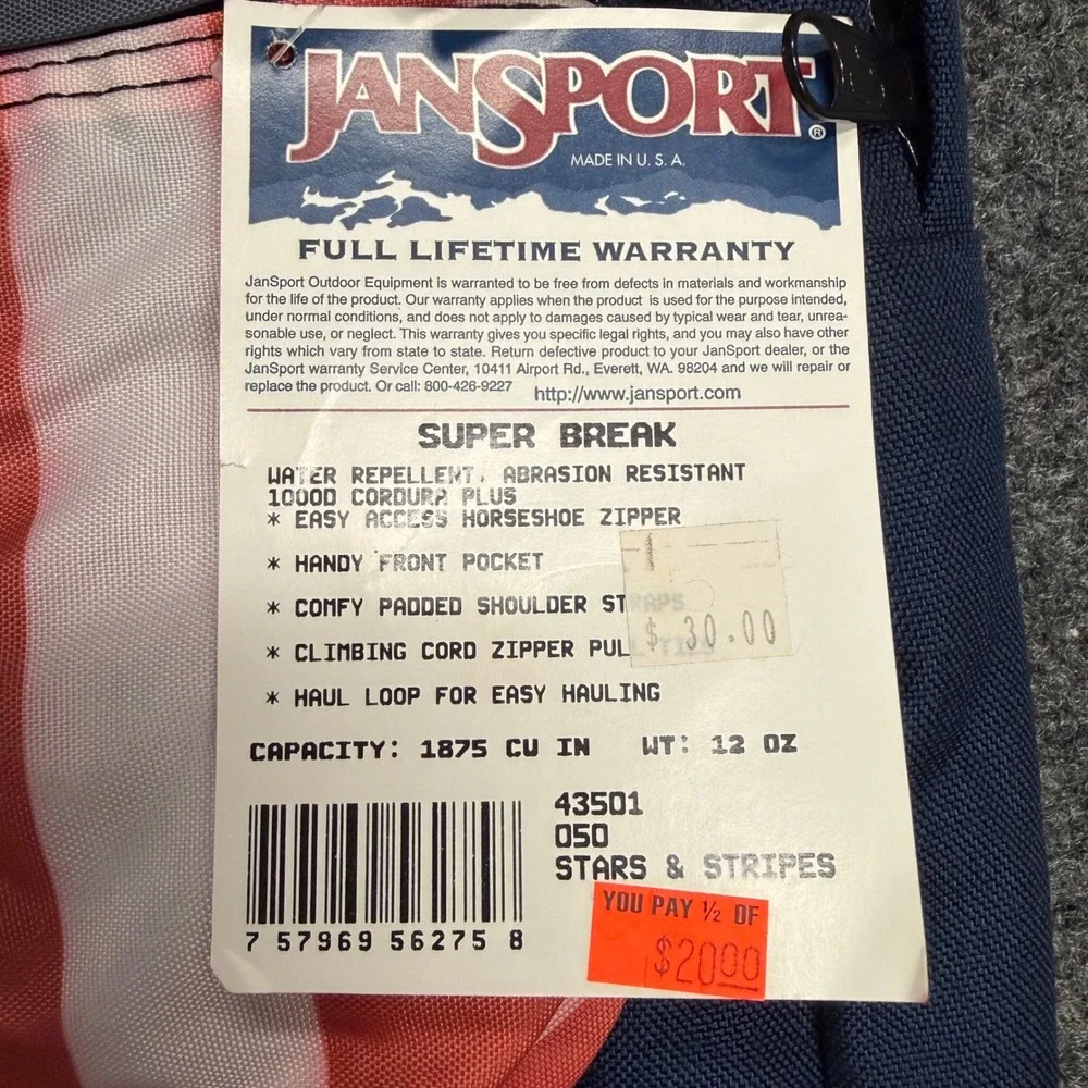 Jansport vintage super